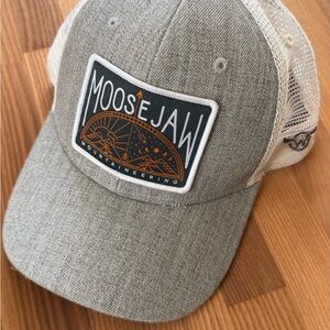 Moosejaw Gray Mesh Back Trucker Hat